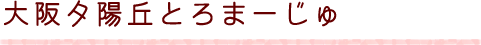 大阪夕陽丘とろまーじゅ